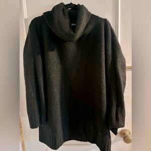Ralph Lauren chunky oversized black sweater in L